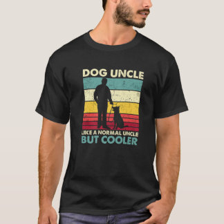 Dog oom - Retro Sunset Hondenliefhebber Funny Fath T-shirt