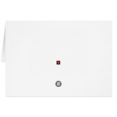 Dog op de Beach Sepia Toned Blank (Achterkant Horizontaal)