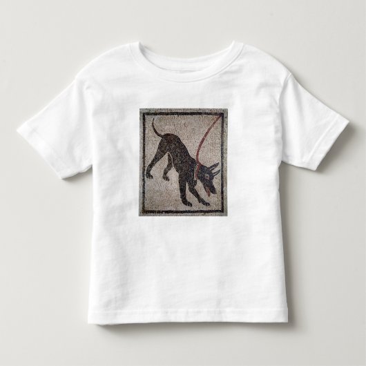 Dog op een as van Pompeii Kinder Shirts (Voorkant)
