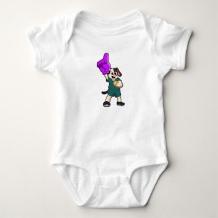 Dog op Football Sport Romper