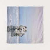 DOG OP KALMBODY WATER WANDKLEED (Voorkant (horizontaal))