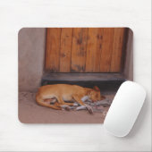 Dog op Rest Mousepad Muismat (Met muis)
