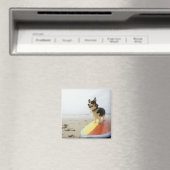 Dog op surfbord magneet (Insitu (Vaatwasser))
