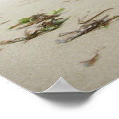 Dog op surfbord poster (Hoek)