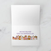 DOG-OPLOSSING | Vrolijk kerstfeest Feestdagen Kaart (Binnen)