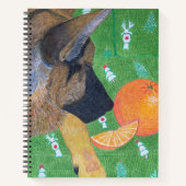 Dog&Orange Notebook Notitieboek (Voorkant)