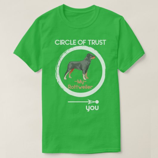 Dog Owner Gift Pet Animals Rottweiler T-shirt (Design voorkant)