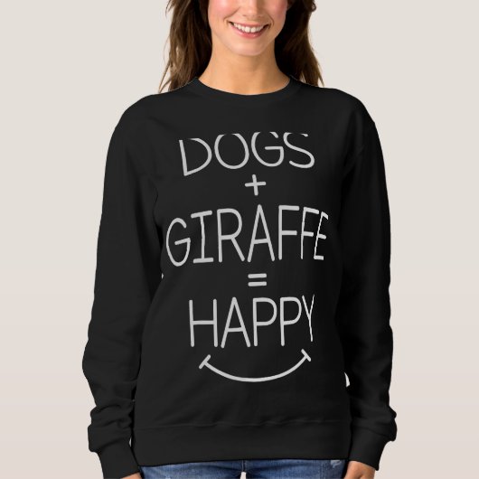 Dog Owner   Giraffe Animal Trui (Voorkant)