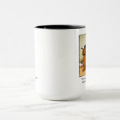 Dog Owner Humor "Walks" Mok (Midden)