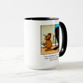 Dog Owner Humor "Walks" Mok (Voorkant rechts)