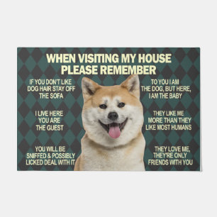 Dog Owner New House Gift, Welcome Dog Front Rugs Deurmat