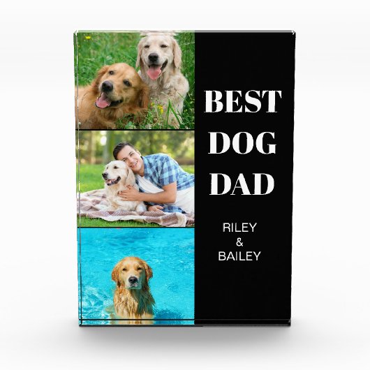 Dog Pa 3 Fotoblokken (Voorkant)