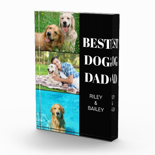 Dog Pa 3 Fotoblokken (Rechts)