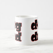 Dog Pa grappige mok koffie (Center)