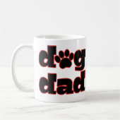 Dog Pa grappige mok koffie (Links)