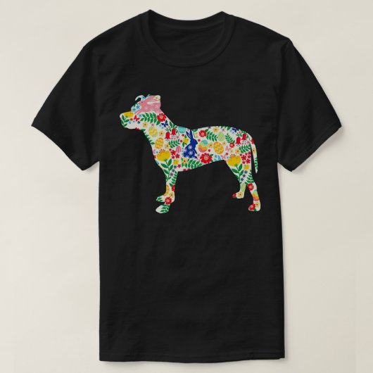 Dog paaskostuum voor mannen Kinder Pitbul T-shirt (Design voorkant)