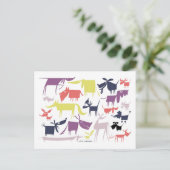 Dog Pack Briefkaart (Staand voorkant)