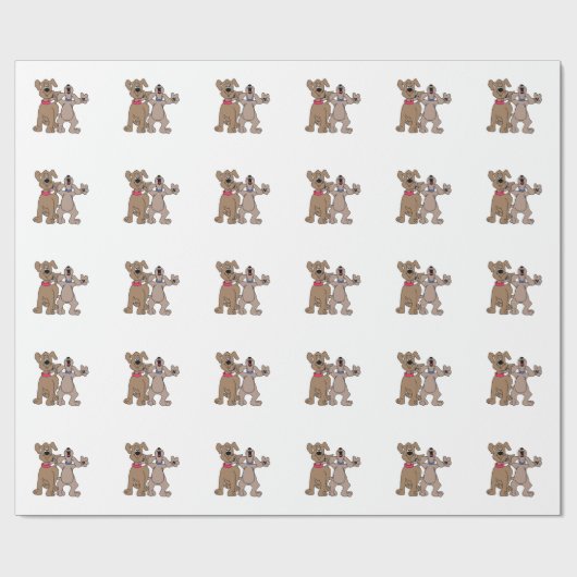 Dog Pals Cadeaupapier (Vlak)