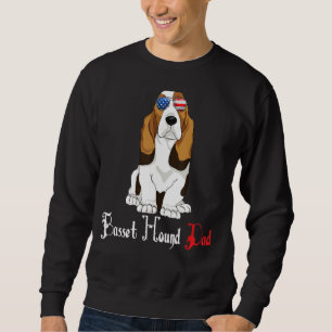 Dog Papa Puppy Dad Basset Hound Trui