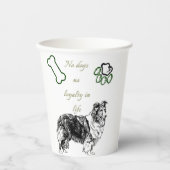 Dog Papieren Bekers (Voorkant)