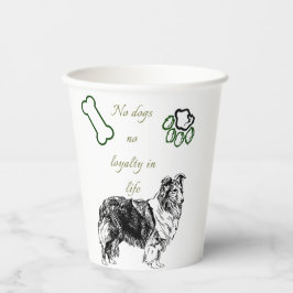 Dog Papieren Bekers