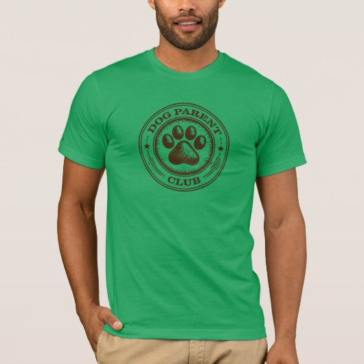 Dog Parent Club, Proudly Loyal & Loving T-shirt (Voorkant)