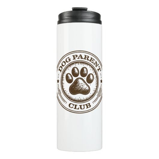 Dog Parent Club, Proudly Loyal & Loving Thermosbeker (Voorkant)