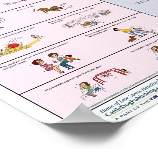 Dog Park Etiquette Poster (Hoek)