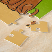 Dog Park Fun Puzzle Legpuzzel (Zijkant)