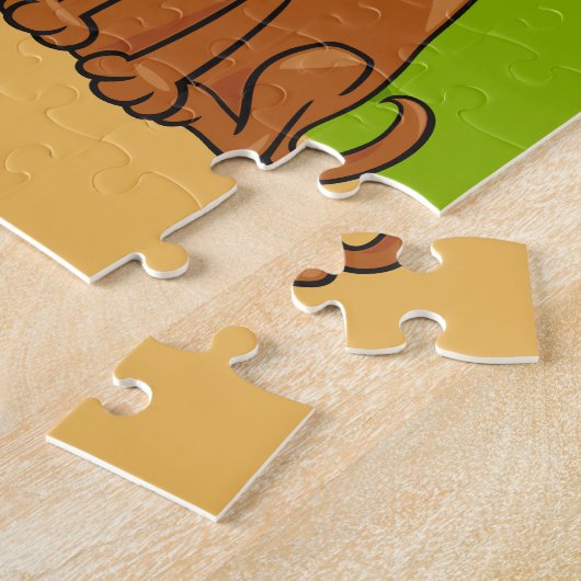 Dog Park Fun Puzzle Legpuzzel (Zijkant)
