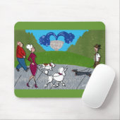 Dog Park Mousepad Muismat (Met muis)