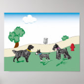 Dog Park Poster (Voorkant)