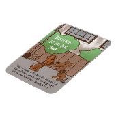Dog Park Richtingen Magnet Magneet (Linkerzijde)