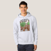 Dog Park Richtingen Mannen Hoodie (Voorkant volledig)