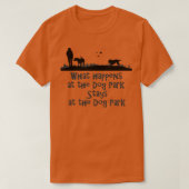 Dog Park T-shirt (Design voorkant)