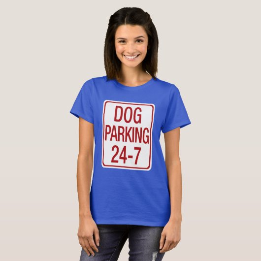 Dog Parking T-shirt (Voorkant volledig)