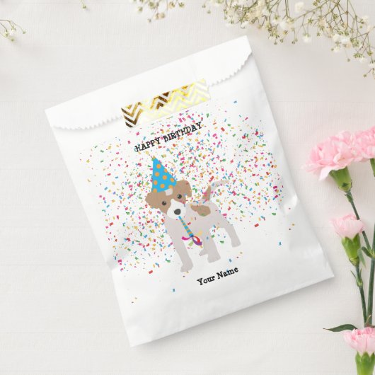 Dog Party - Animals op Birthday Party Bedankzakje (Gezegeld)