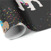 Dog Party - Animals Puppy met een partij Cadeaupapier (Rol Hoek)