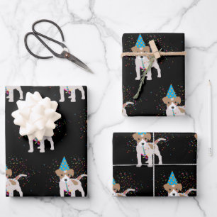 Dog Party - Animals Puppy met een partij Inpakpapier Vel