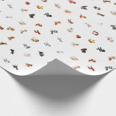 Dog Party Cadeaupapier (Hoek)