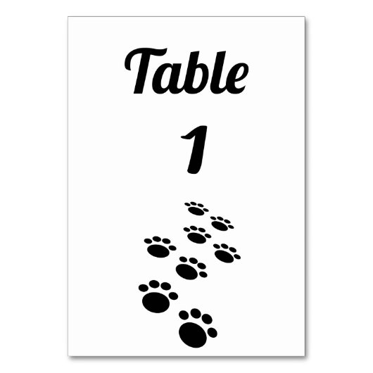 Dog Party Custom Kaart (Achterkant)