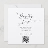 Dog Party of Pawty (Achterkant)