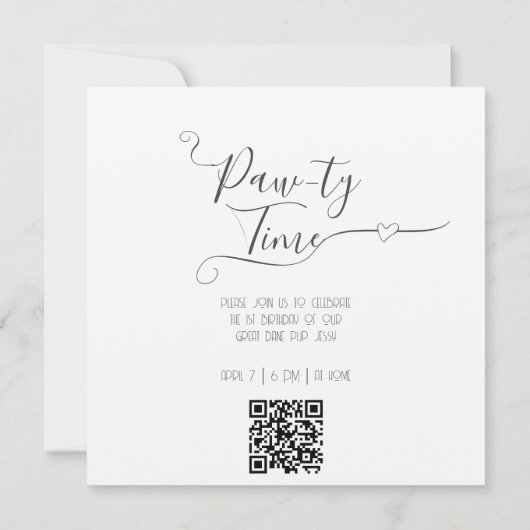 Dog Party of Pawty (Achterkant)