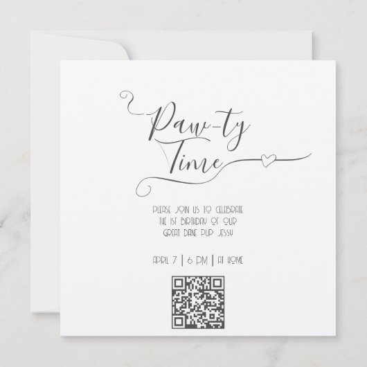 Dog Party of Pawty (Achterkant)