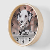 Dog Paw Drukt Aangepaste foto af (Hoek)