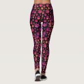 Dog Paw kleurrijk Leggings (Achterkant)