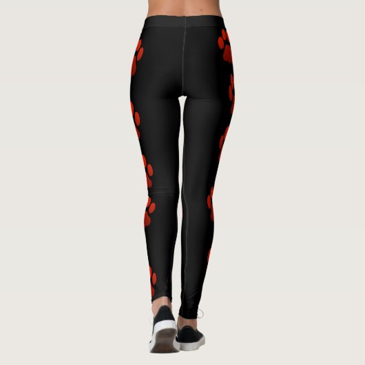Dog Paw-Leggings Leggings (Achterkant)