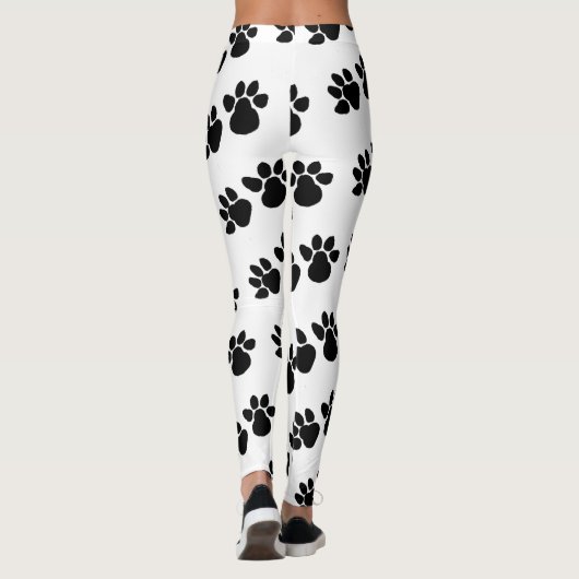 Dog Paw-Leggings Leggings (Achterkant)