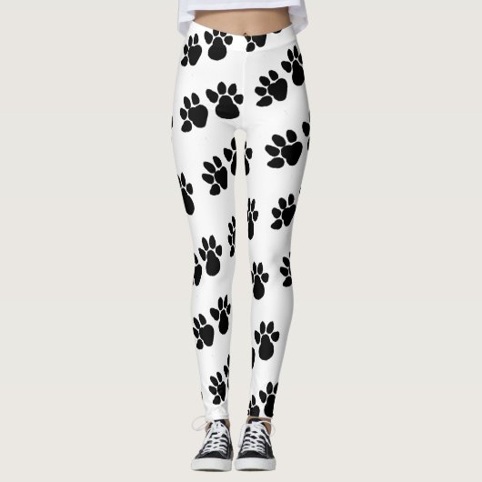 Dog Paw-Leggings Leggings (Voorkant)