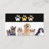 Dog Paw Logos | Dieren Visitekaartje (Voorkant)
